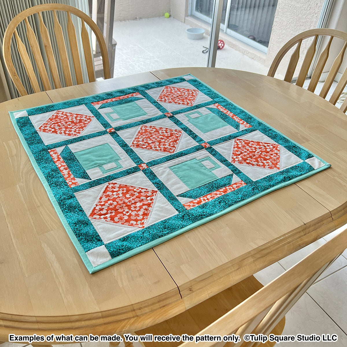 517 COFFEE TIME TABLE TOPPER DIGITAL PATTERN PDF