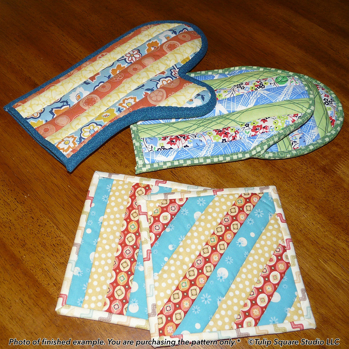 506 QUILT AS YOU GO OVEN MITTS DIGITAL PATTERN PDF