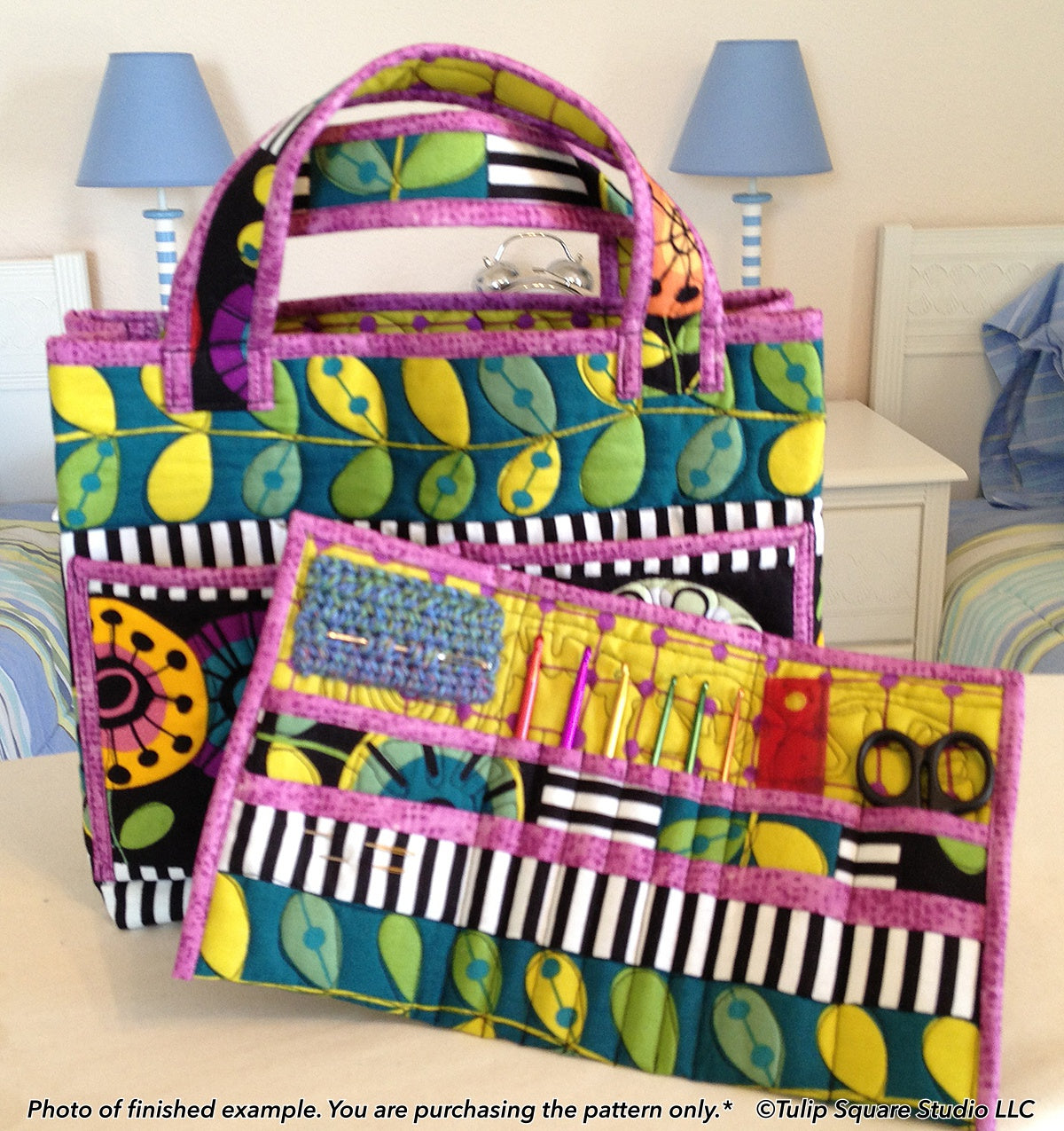 521 CROCHET TOTE AND CADDY DIGITAL PATTERN PDF