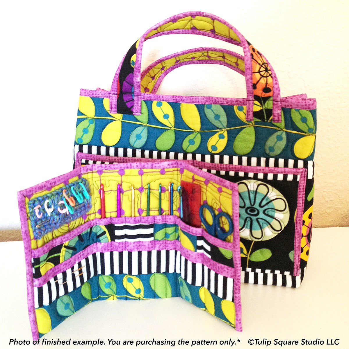 521 CROCHET TOTE AND CADDY DIGITAL PATTERN PDF