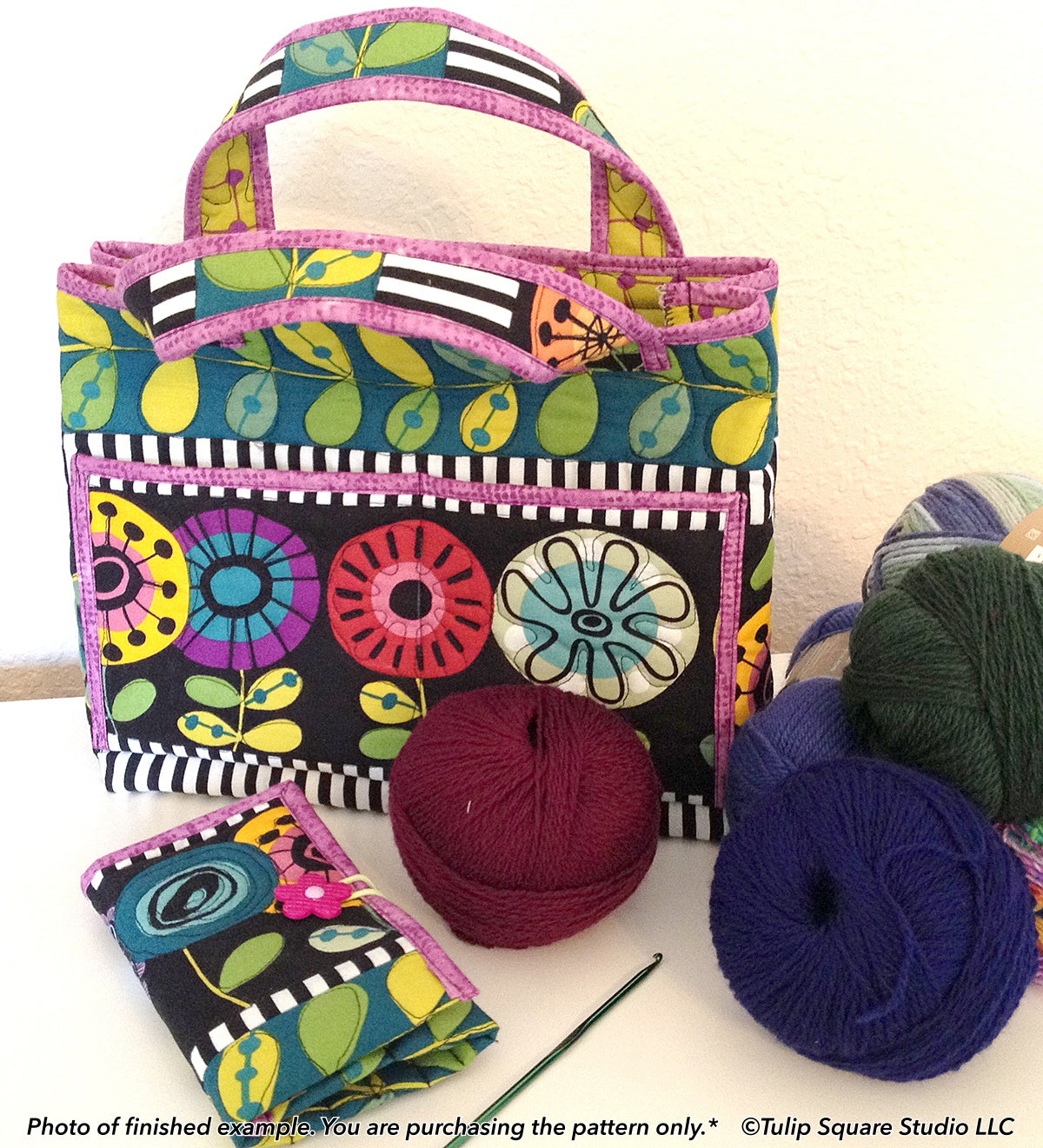 521 CROCHET TOTE AND CADDY DIGITAL PATTERN PDF