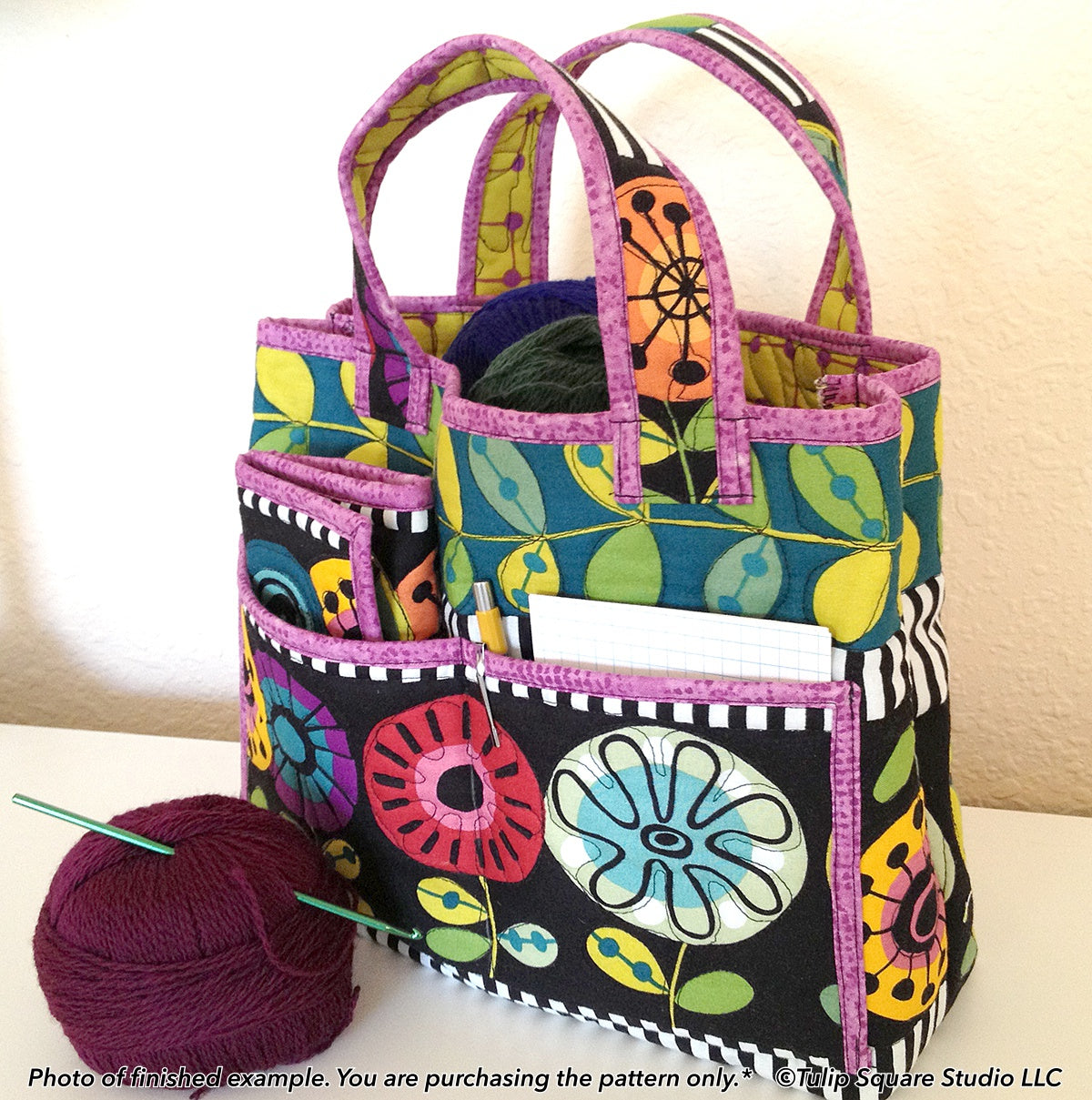 521 CROCHET TOTE AND CADDY DIGITAL PATTERN PDF