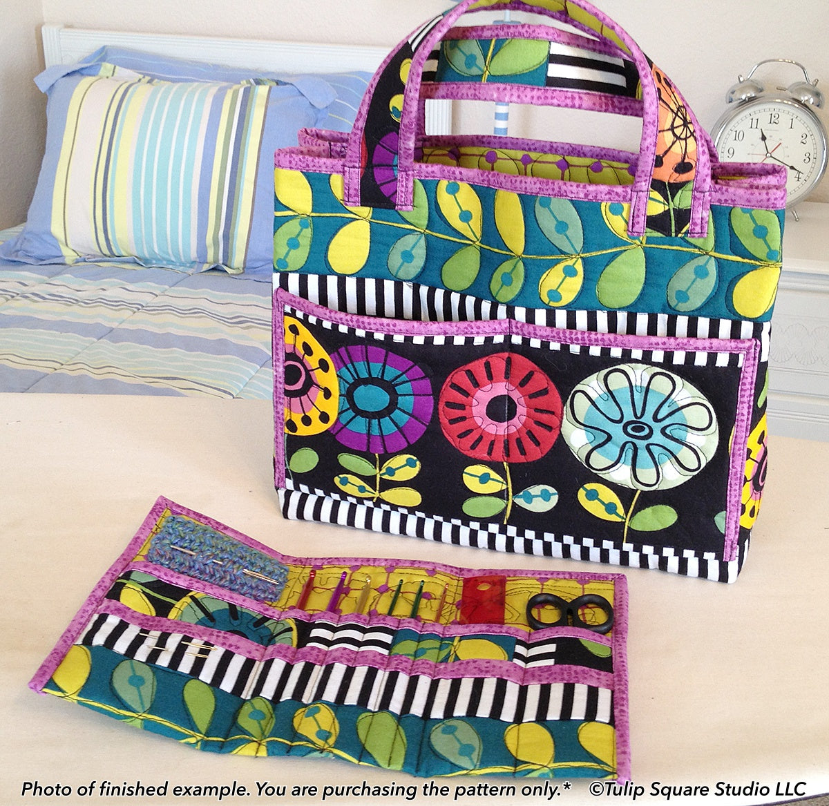 521 CROCHET TOTE AND CADDY DIGITAL PATTERN PDF