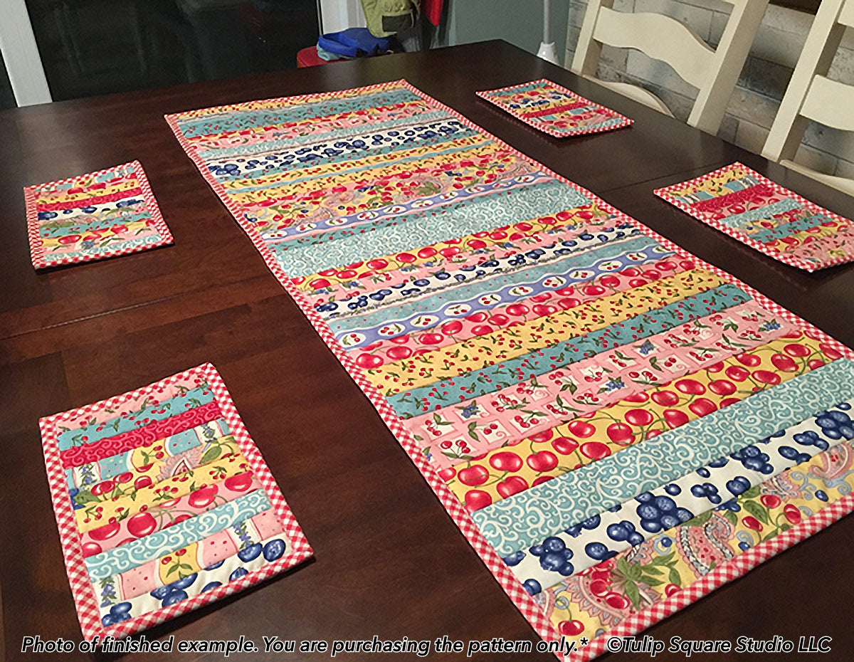 555 EASY QUILTED KITCHEN SET DIGITAL PATTERN PDF