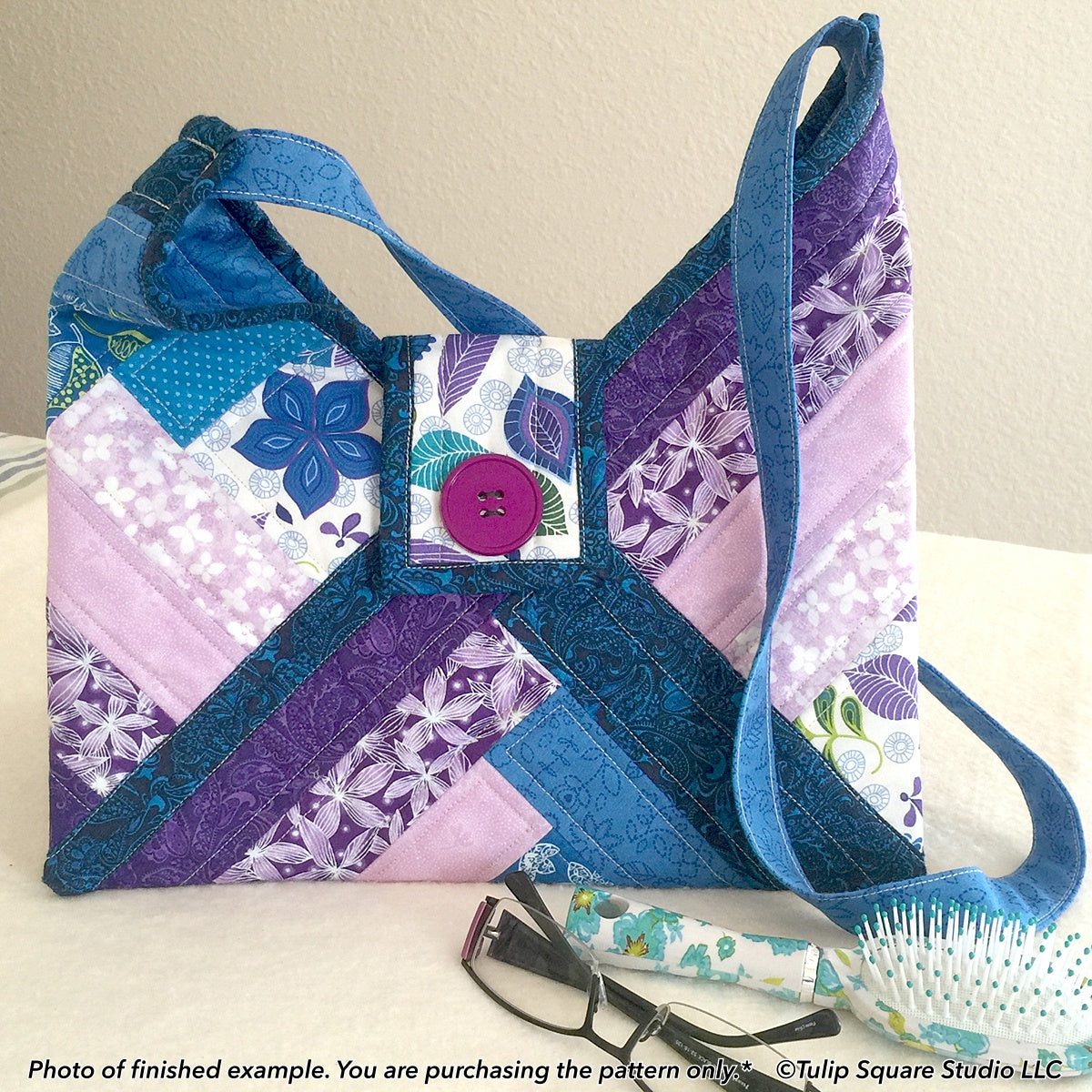 556 THREE BLOCK BAG DIGITAL PATTERN PDF