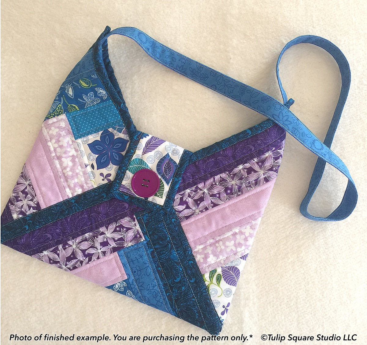 556 THREE BLOCK BAG DIGITAL PATTERN PDF