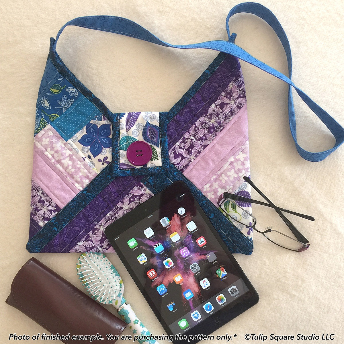 556 THREE BLOCK BAG DIGITAL PATTERN PDF
