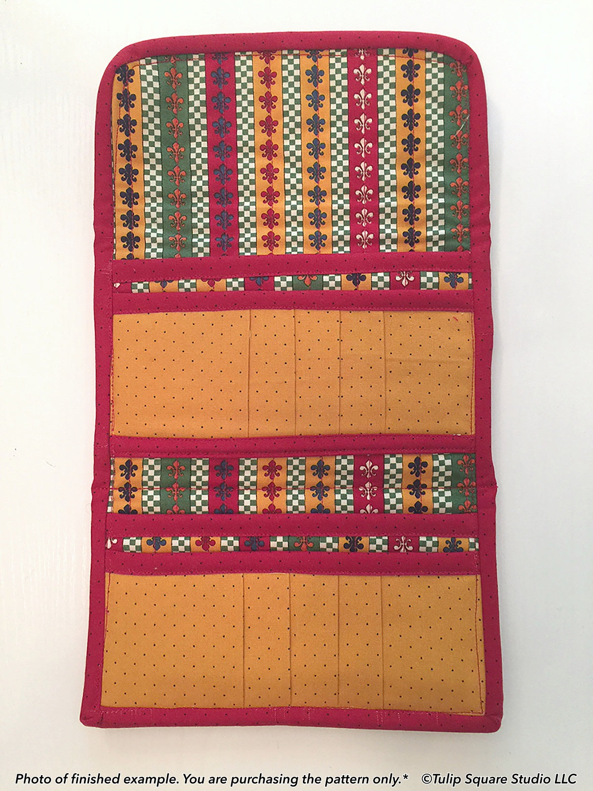 562 QUILTED CLUTCH STYLE WALLET DIGITAL PATTERN PDF
