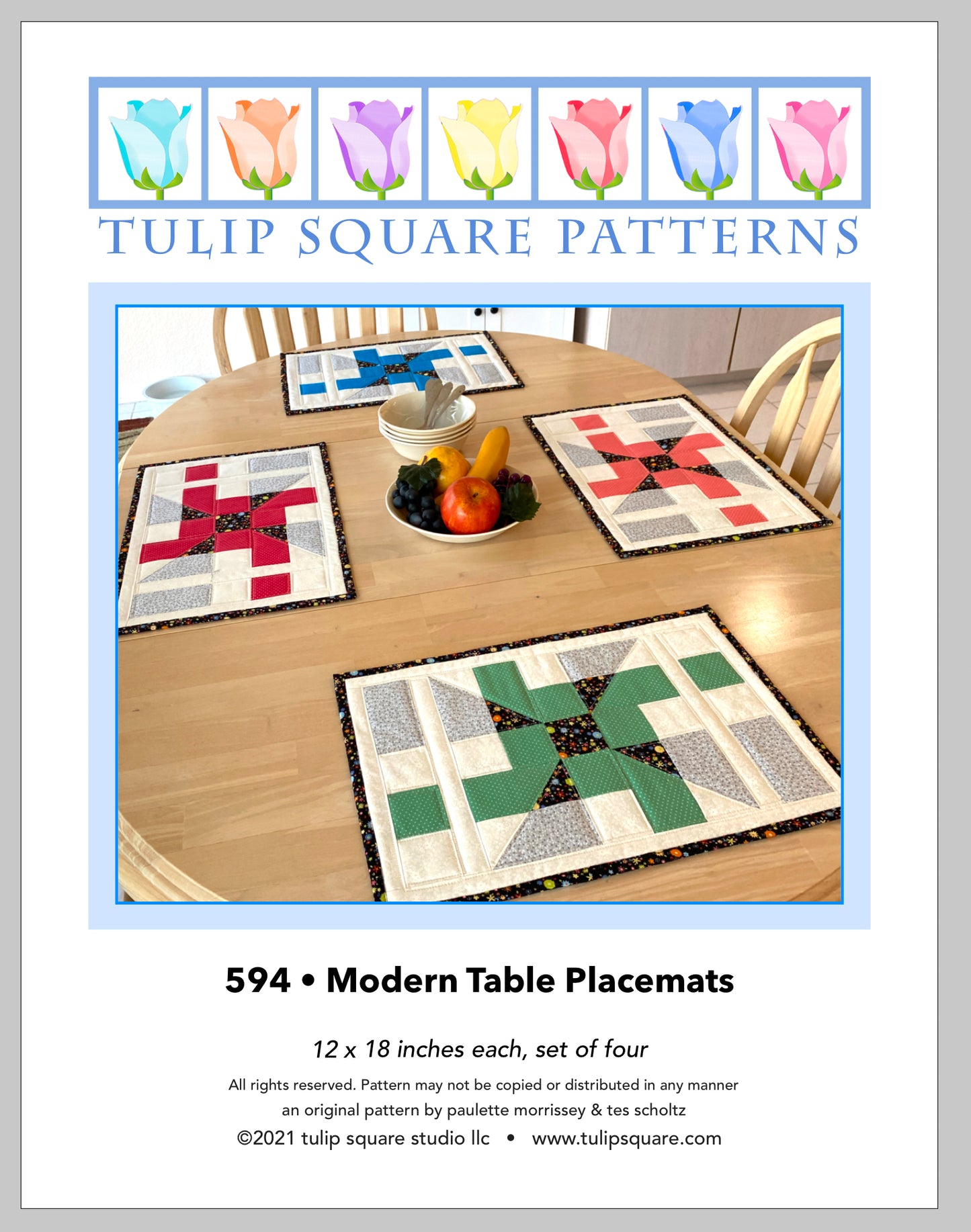 594 MODERN TABLE DIGITAL PATTERN PDF