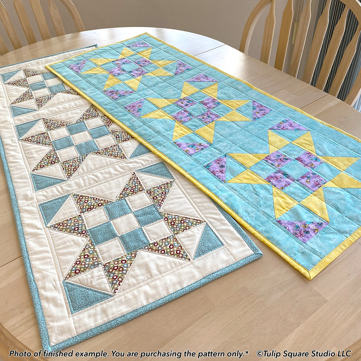595 X MARKS THE SPOT TABLE RUNNER DIGITAL PATTERN PDF