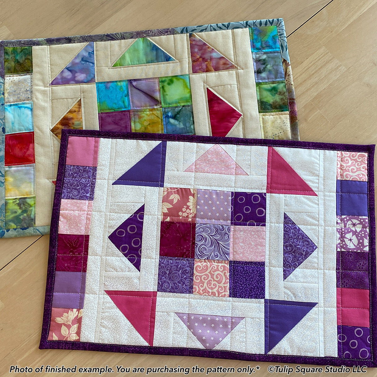 598 KALEIDOSCOPE PLACEMATS DIGITAL PATTERN PDF