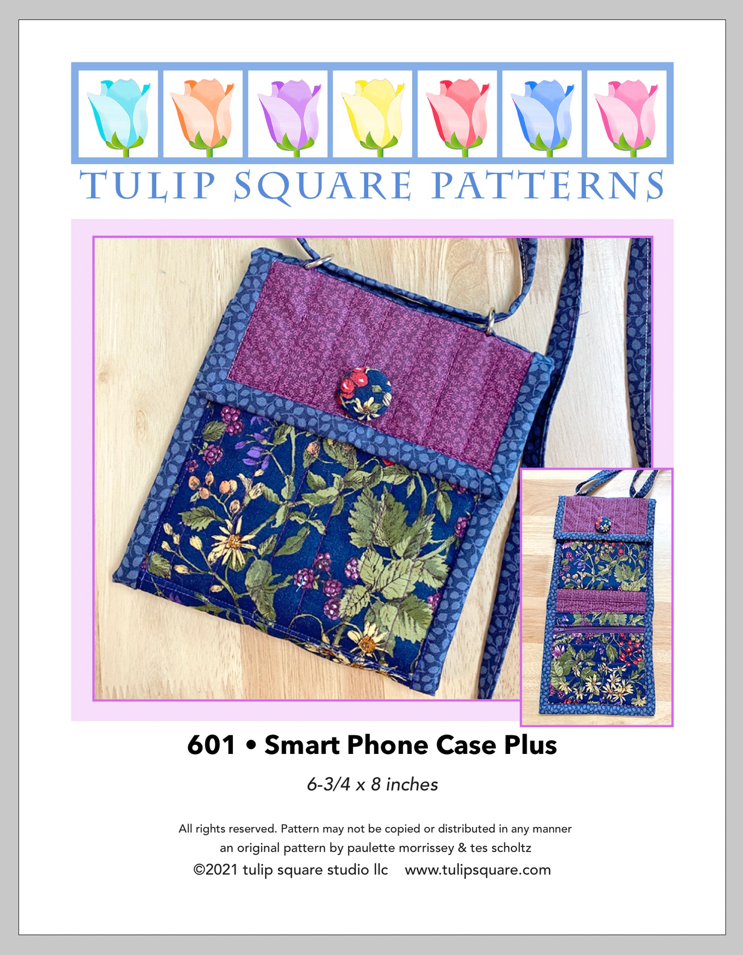 601 SMART PHONE CASE PLUS DIGITAL PATTERN PDF
