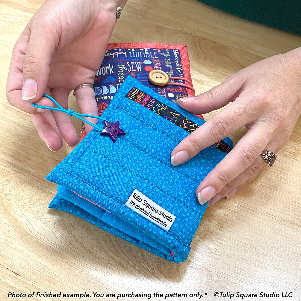 602 SEWING KIT BOOK STYLE ORGANIZER DIGITAL PATTERN PDF