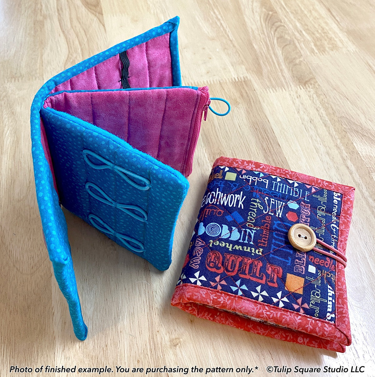 602 SEWING KIT BOOK STYLE ORGANIZER DIGITAL PATTERN PDF