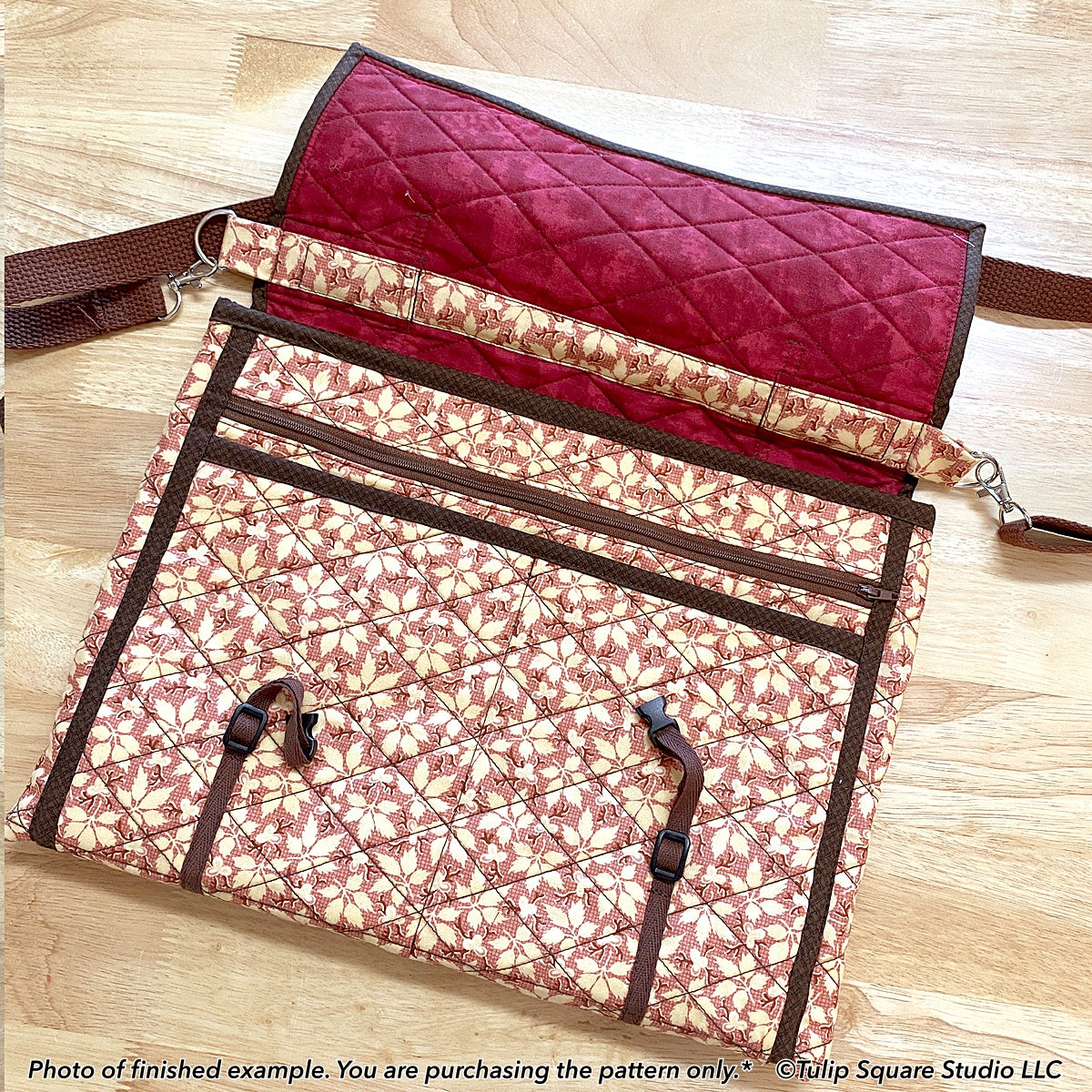 604 MESSENGER BAG DIGITAL PATTERN PDF