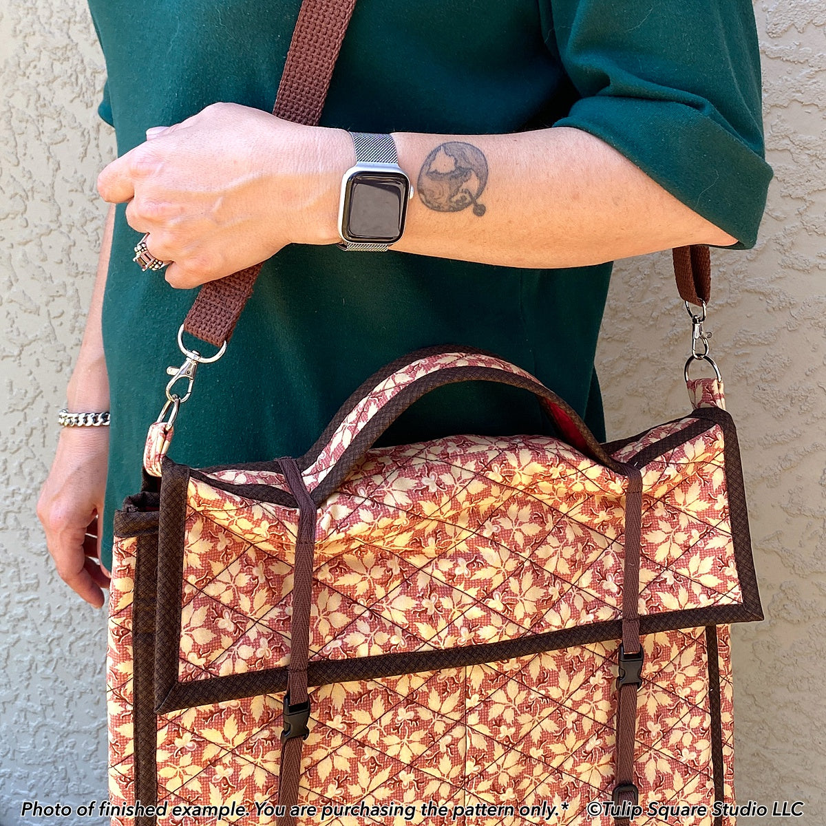 604 MESSENGER BAG DIGITAL PATTERN PDF