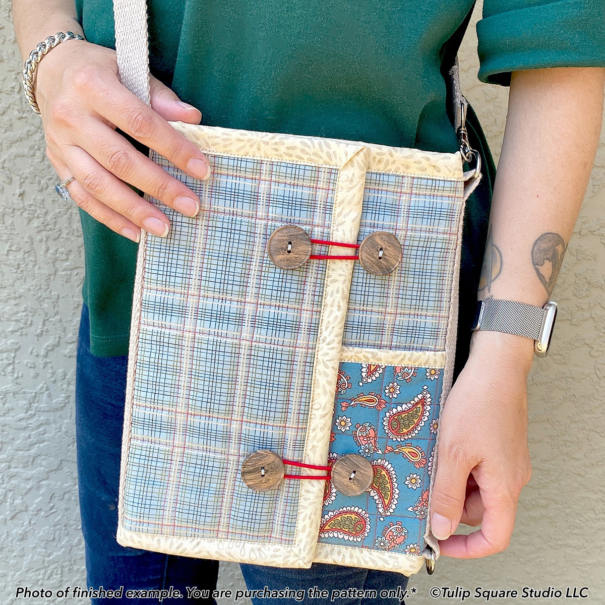 606 CONVERTIBLE TABLET TOTE DIGITAL PATTERN PDF