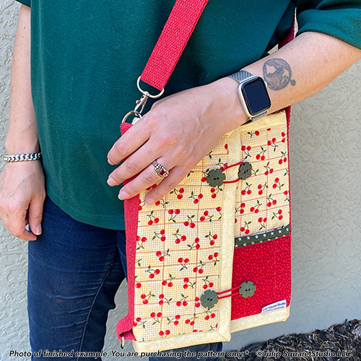 606 CONVERTIBLE TABLET TOTE DIGITAL PATTERN PDF