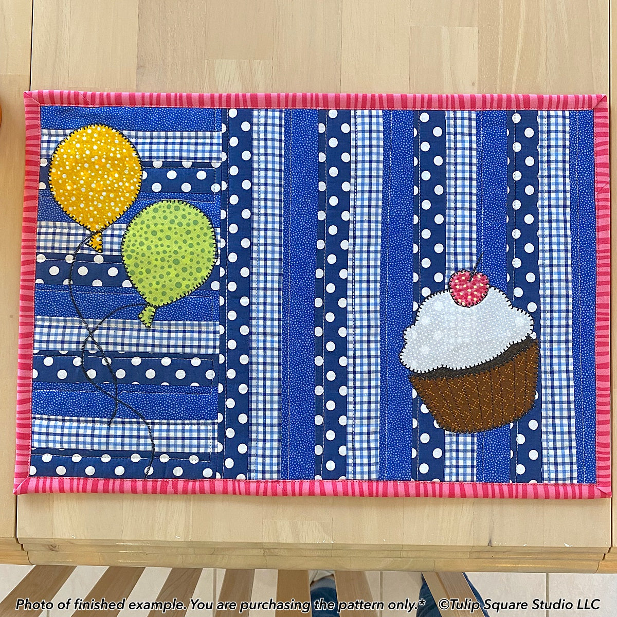 621 PARTY TIME PLACEMATS DIGITAL PATTERN PDF
