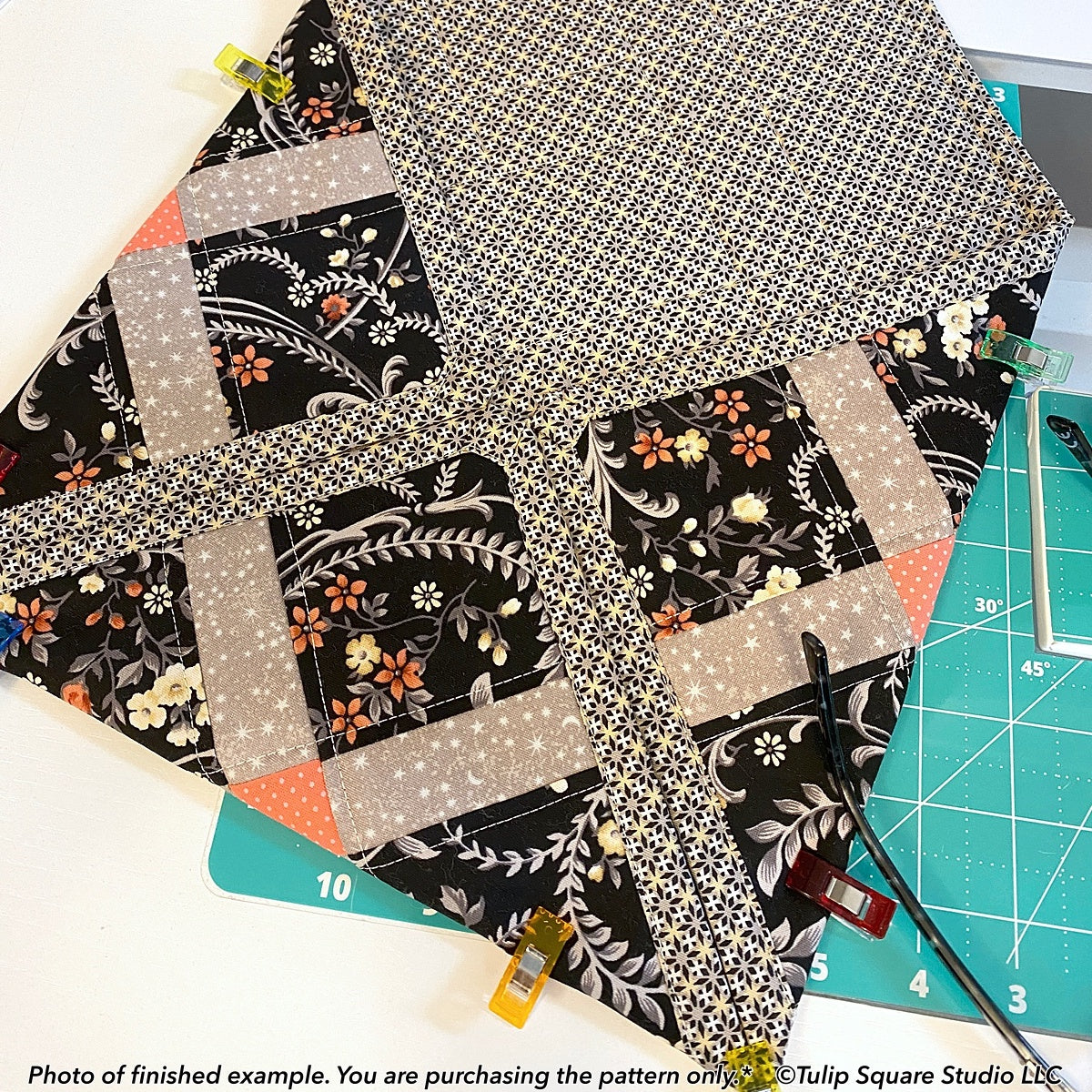 502 ENVELOPE STYLE TABLET TOTE DIGITAL PATTERN PDF