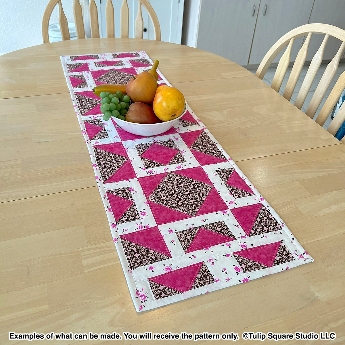 618 SHATTERED DIAMONDS TABLE RUNNER DIGITAL PATTERN PDF