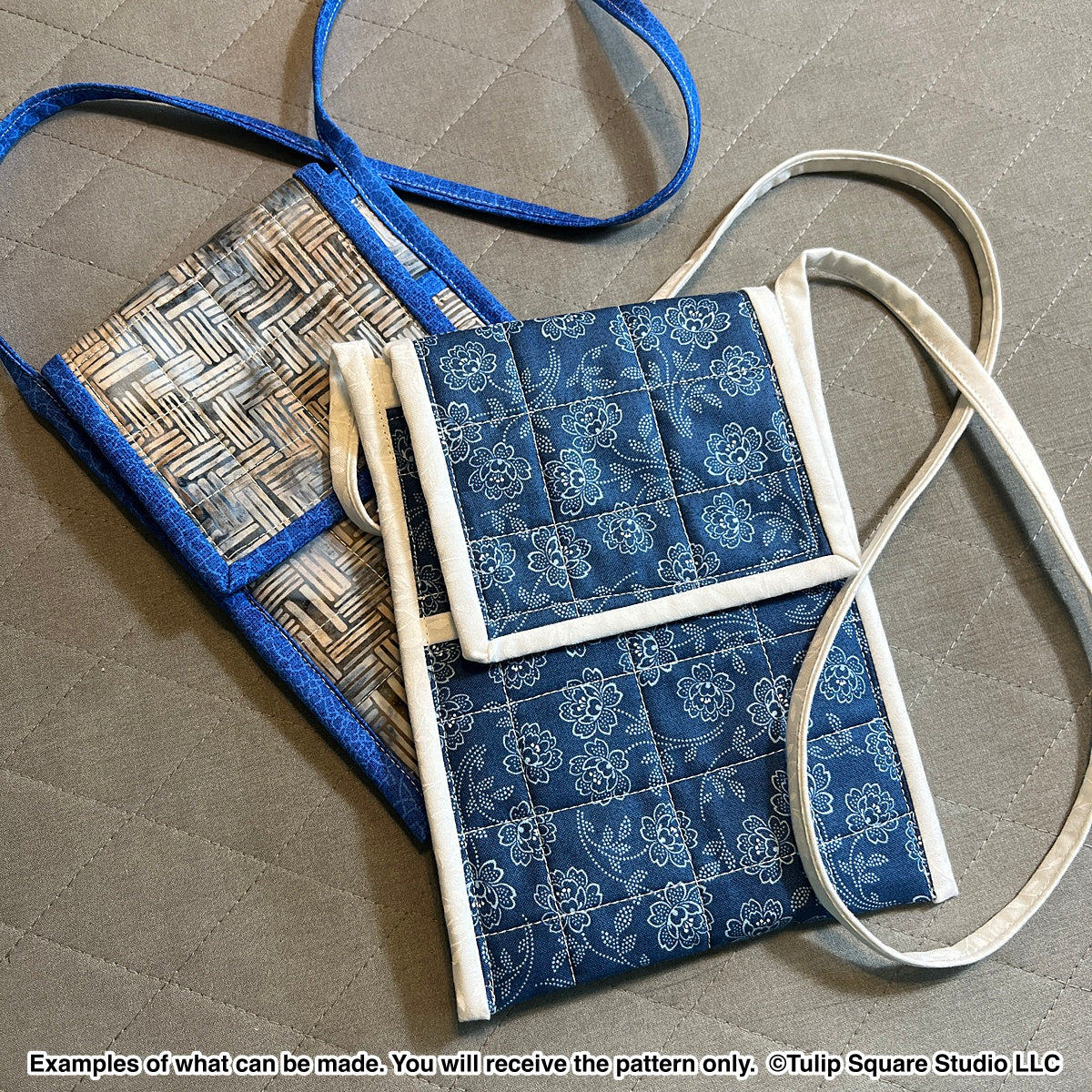 635 CROSS BODY PHONE TOTE DIGITAL PATTERN PDF