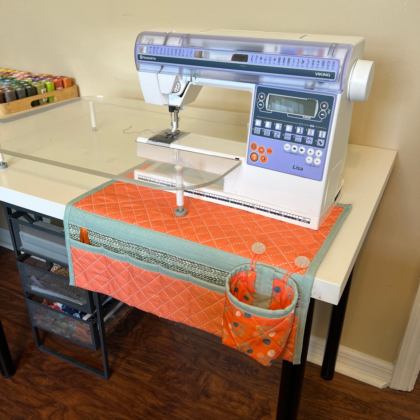 640 Sewing Machine Organizer DIGITAL PATTERN PDF