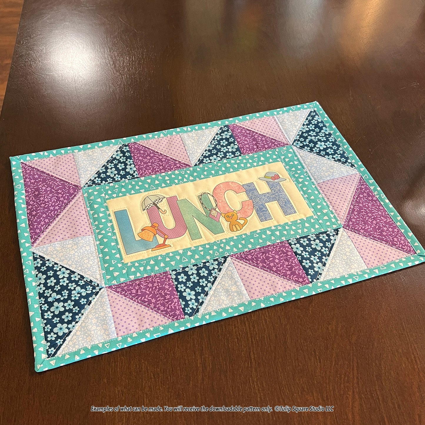 642 CENTER STAGE PLACEMATS DIGITAL PATTERN PDF
