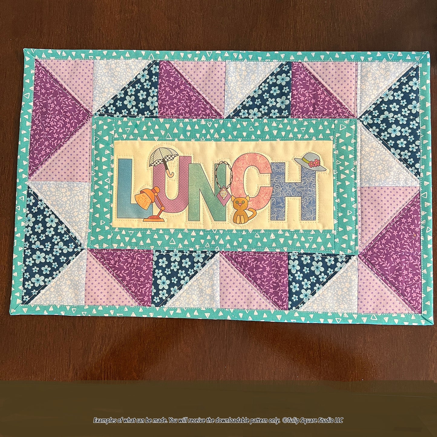 642 CENTER STAGE PLACEMATS DIGITAL PATTERN PDF