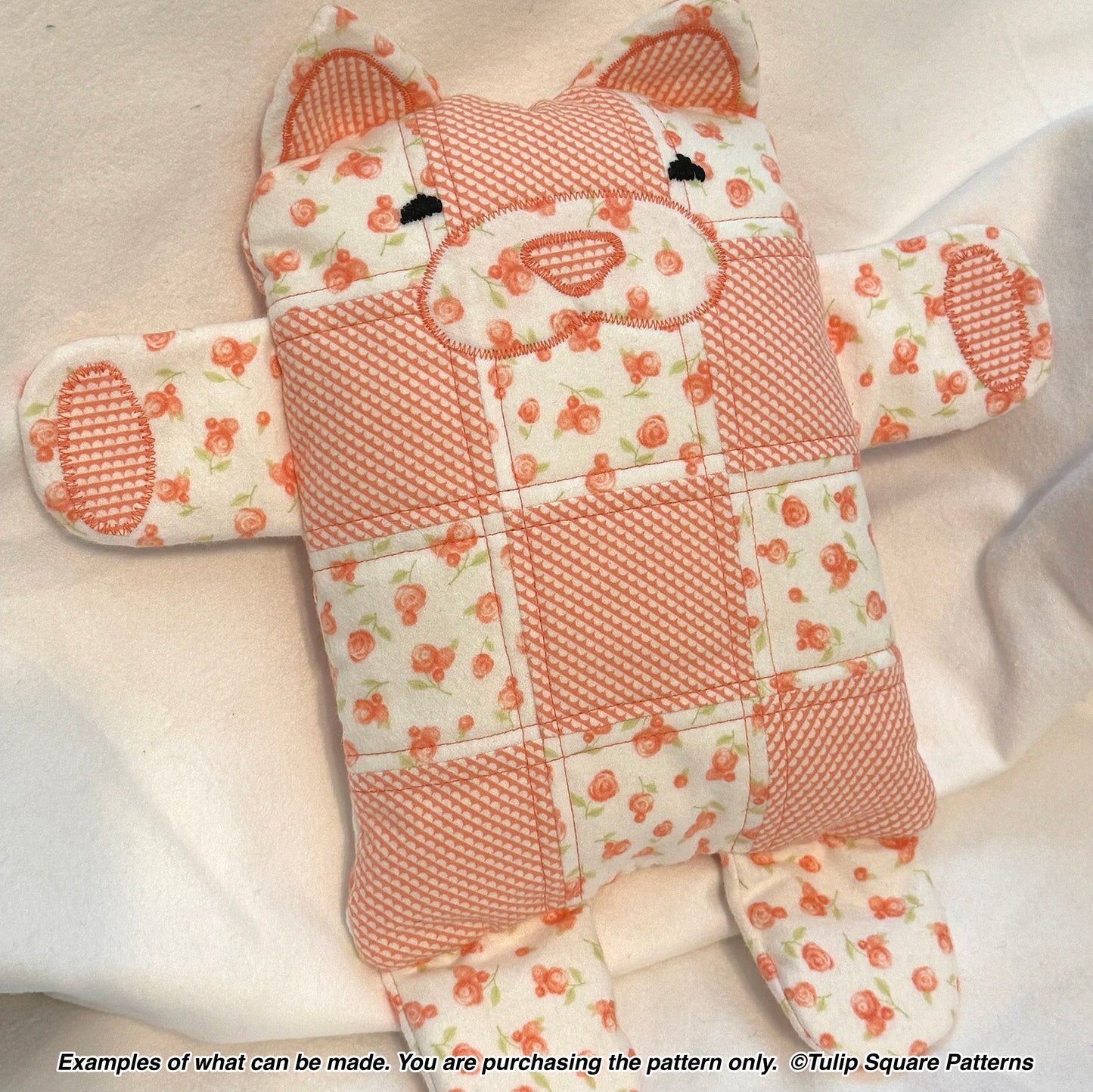 652 QUILTED CUDDLE TOYS DIGITAL PATTERN PDF