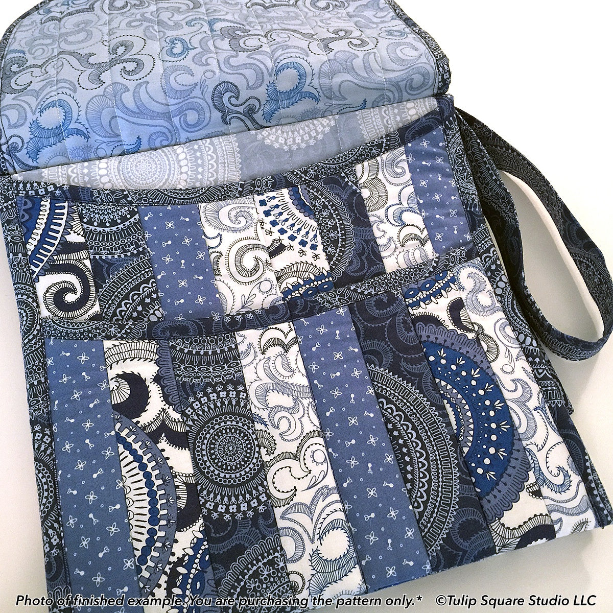 558 DOUBLE SIDED SADDLE BAG PURSE DIGITAL PATTERN PDF