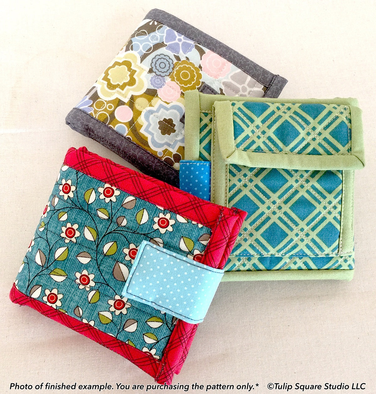 561 QUILTED WALLET DIGITAL PATTERN PDF