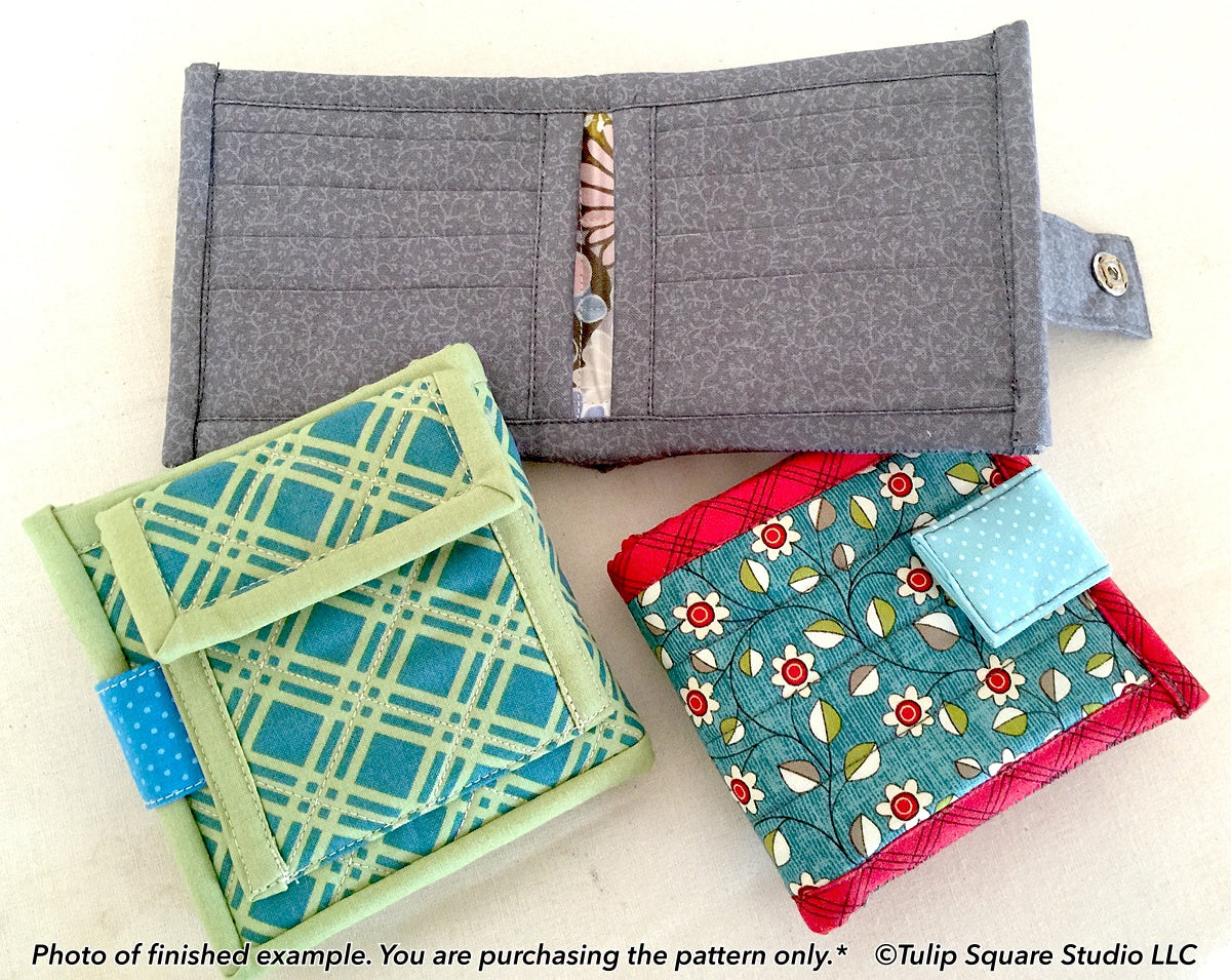 561 QUILTED WALLET DIGITAL PATTERN PDF