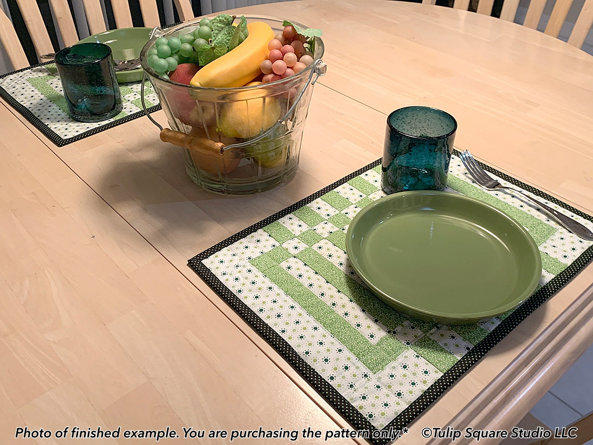 569 CITY SIDEWALKS PLACEMATS DIGITAL PATTERN PDF