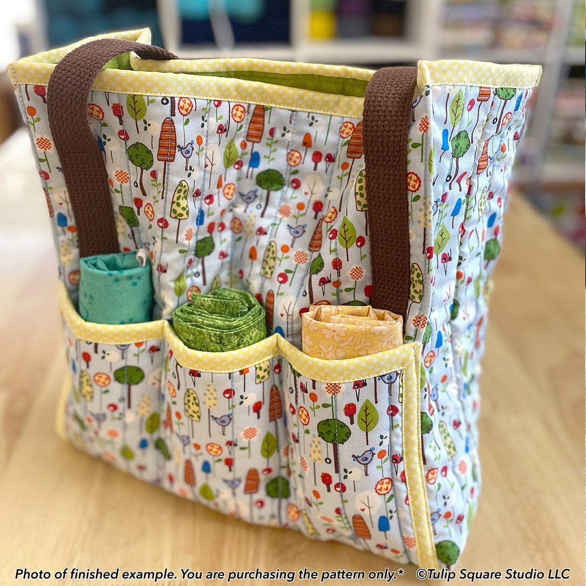605 MARKET TOTE BAG DIGITAL PATTERN PDF