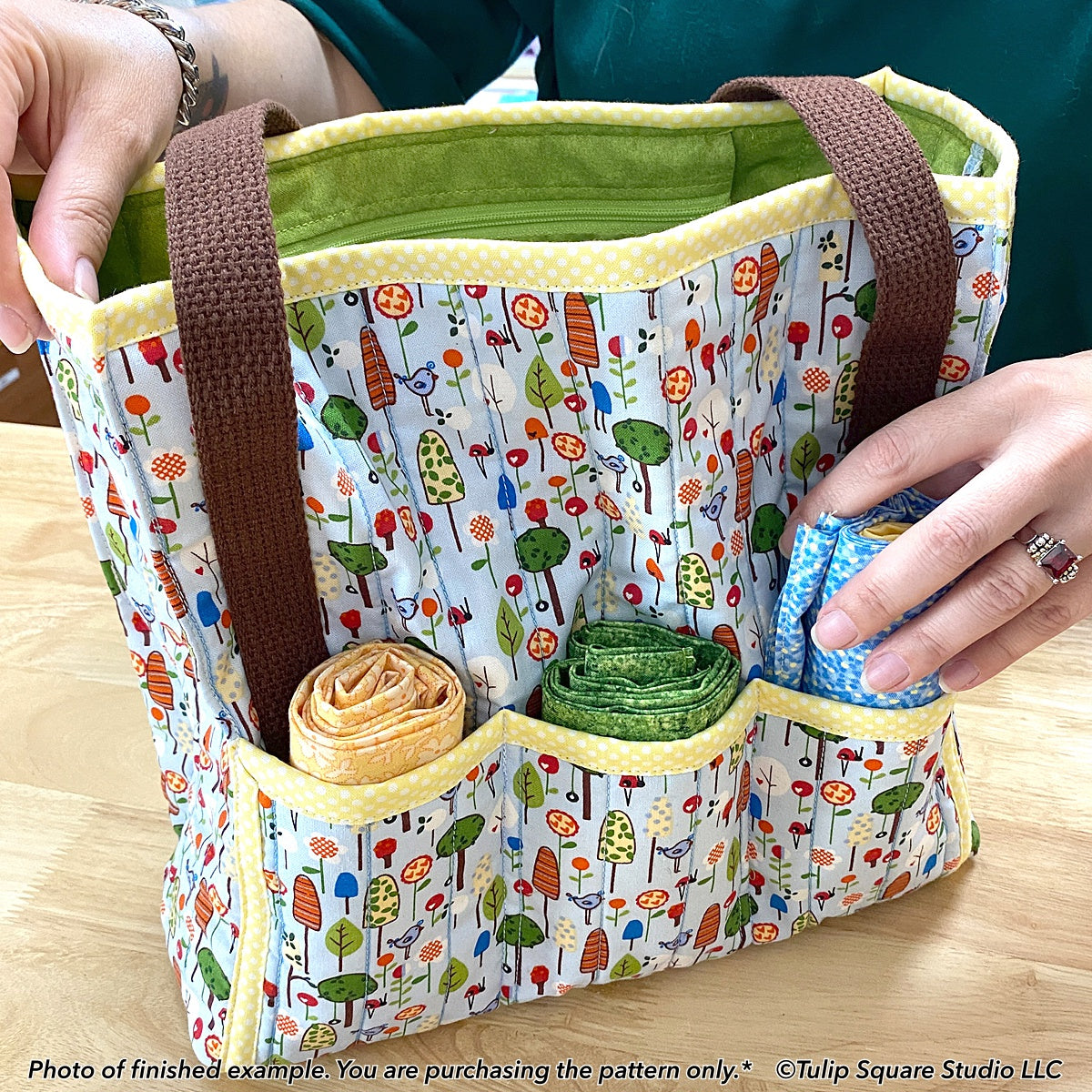 605 MARKET TOTE BAG DIGITAL PATTERN PDF