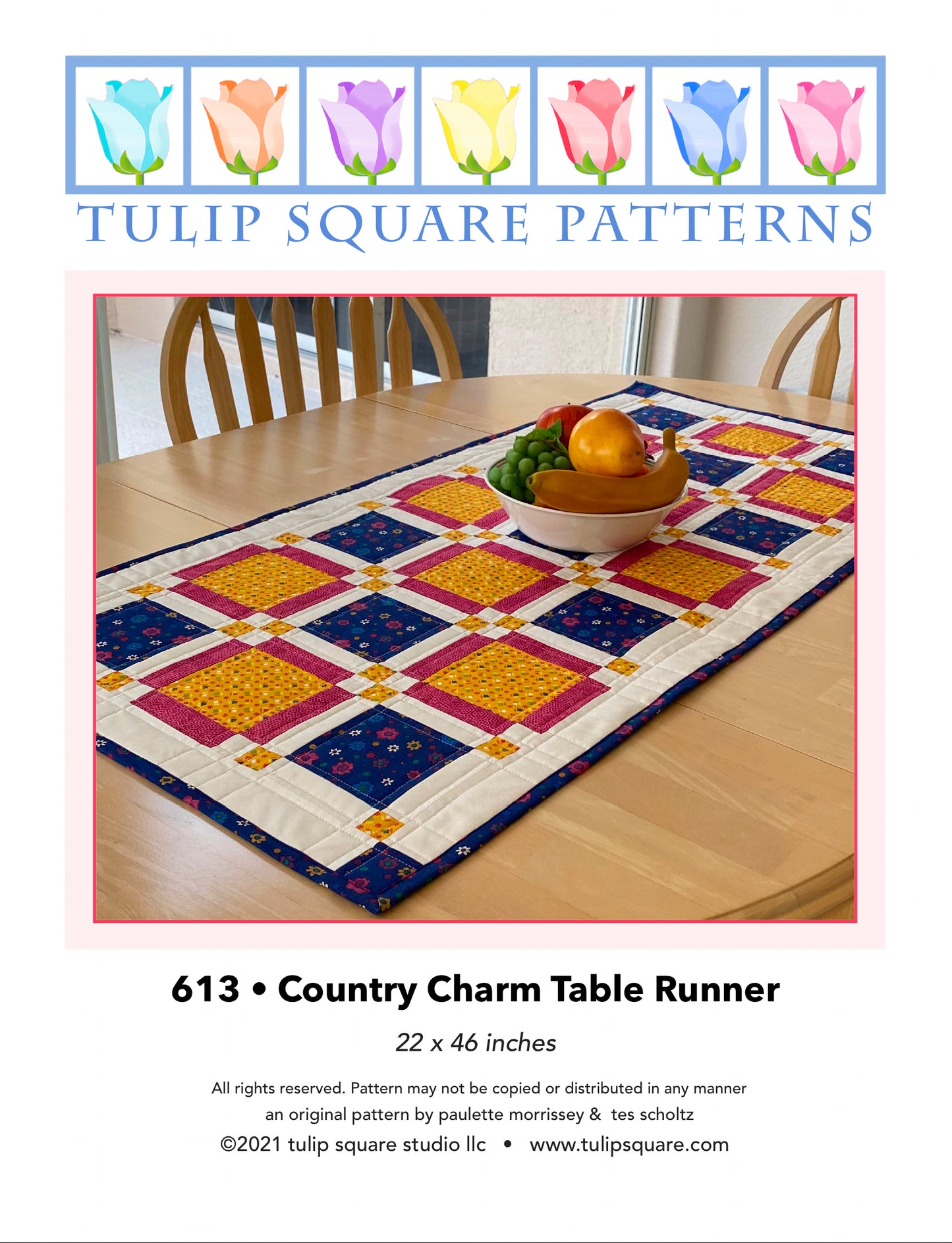 613 COUNTRY CHARM TABLE TOPPER DIGITAL PATTERN PDF