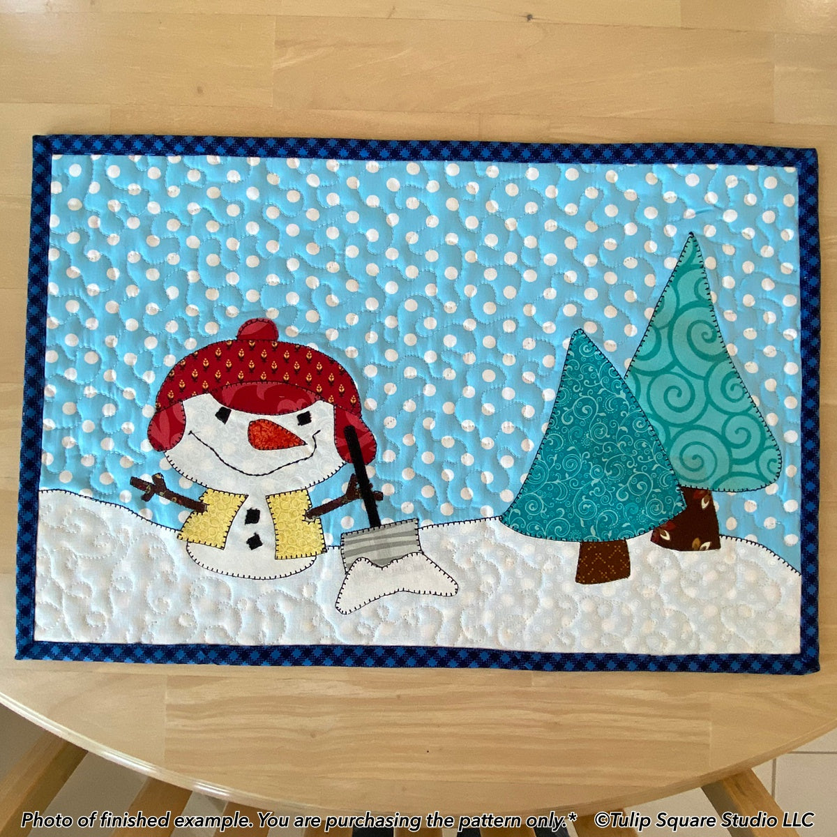 626 FROSTY FRIENDS PLACEMATS DIGITAL PATTERN PDF